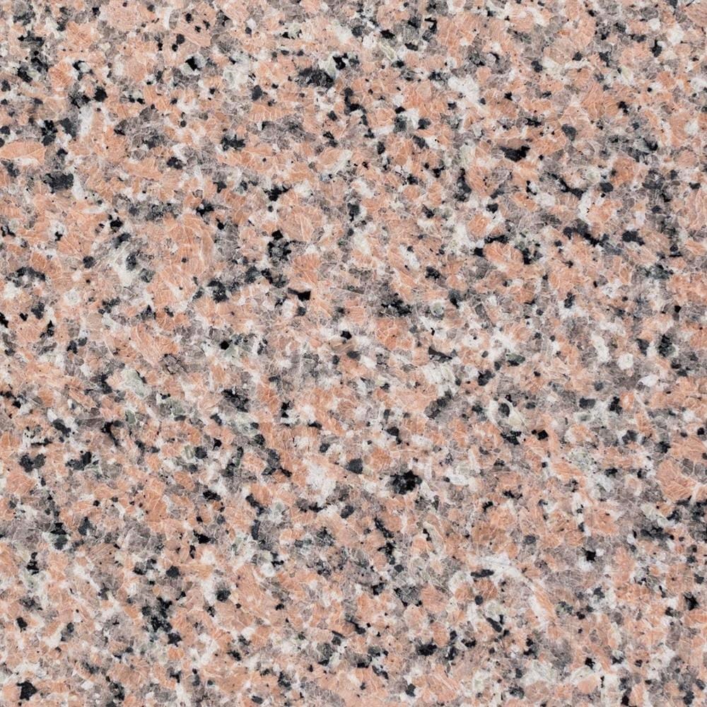 Marche habillage d'escalier en Granite ROSE PORINO