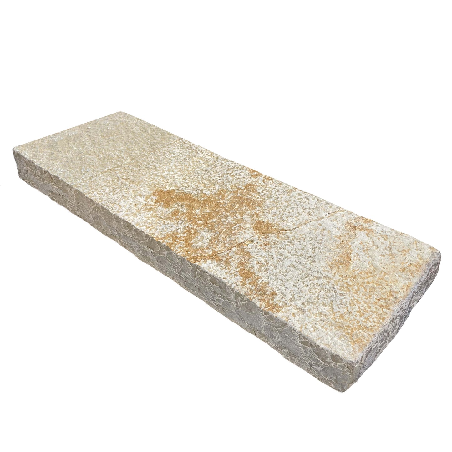 Bloc marche en Calcaire LIMA BEIGE # 100 x 35 x 9-11 cm